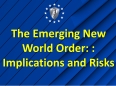 Continental Europe Risk Management Council’s meeting “The Emerging New World Order: Implications for Financial Services and Risk Management Response”